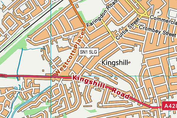 SN1 5LG map - OS VectorMap District (Ordnance Survey)