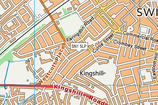 SN1 5LP map - OS VectorMap District (Ordnance Survey)