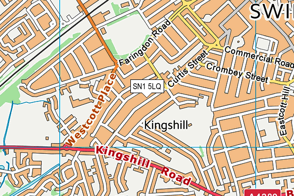 SN1 5LQ map - OS VectorMap District (Ordnance Survey)