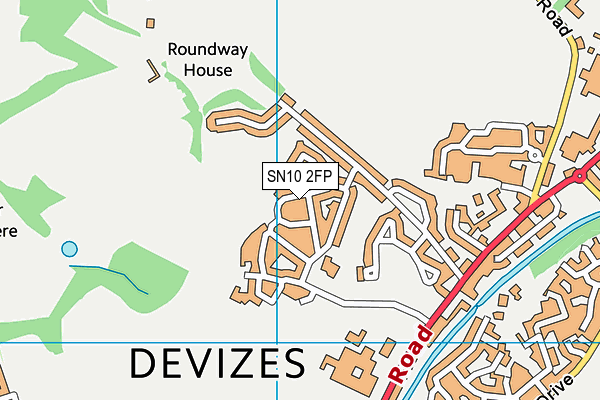 Map of DEVIZES PLUMBING AND HEATING LIMITED at district scale