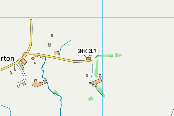 SN10 2LR map - OS VectorMap District (Ordnance Survey)