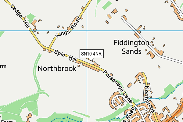 SN10 4NR map - OS VectorMap District (Ordnance Survey)