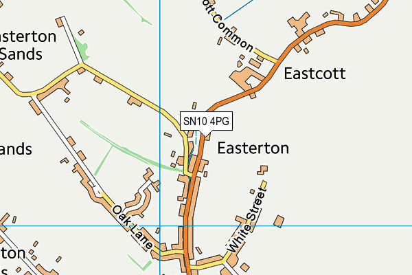 SN10 4PG map - OS VectorMap District (Ordnance Survey)