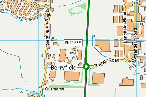 Map of ASHTON MILL SERVICES LIMITED at district scale