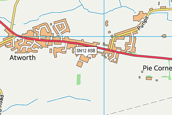 Map of ATWORTH NINE LIMITED at district scale