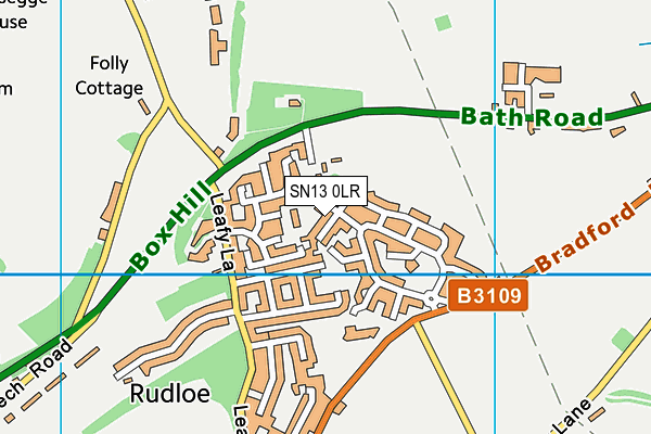 SN13 0LR map - OS VectorMap District (Ordnance Survey)