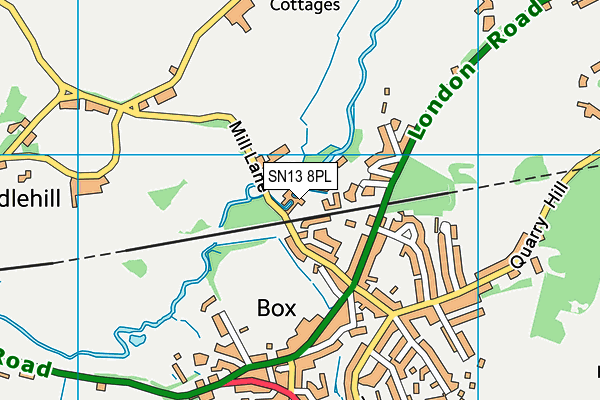 Map of RED LION 83 LIMITED at district scale