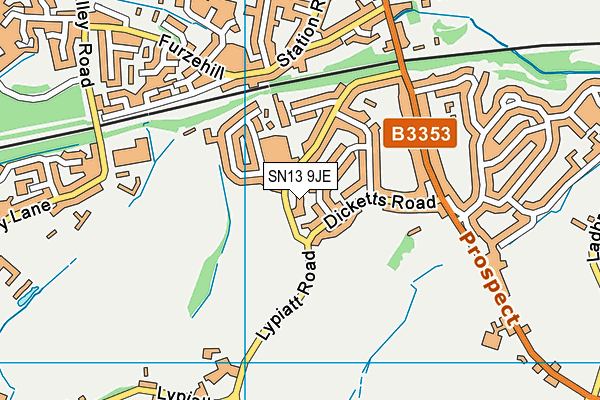 Map of FINN TRADING LTD at district scale