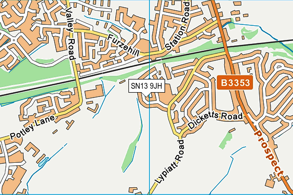 Map of YARWORTH HEATING LTD at district scale