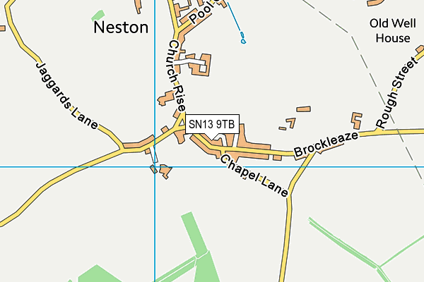 Map of FINCH DELIVERY LTD at district scale