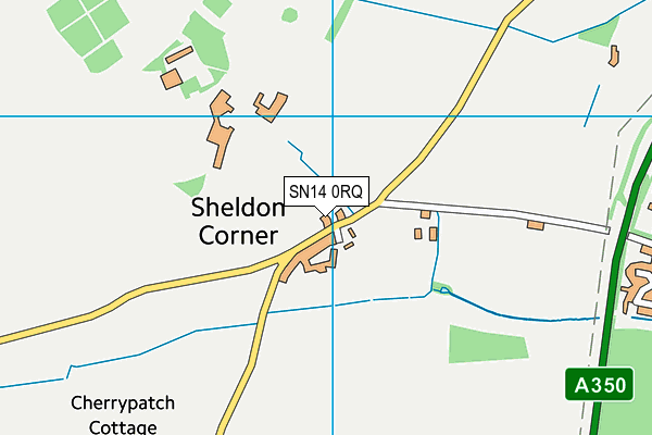 SN14 0RQ map - OS VectorMap District (Ordnance Survey)