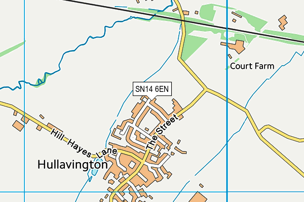 SN14 6EN map - OS VectorMap District (Ordnance Survey)