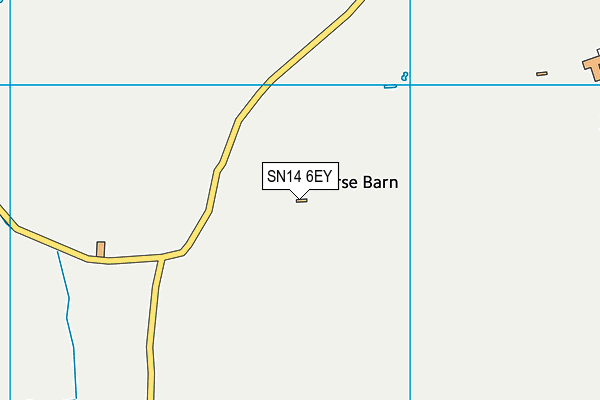 SN14 6EY map - OS VectorMap District (Ordnance Survey)