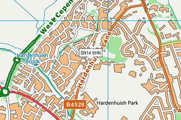 Map of WOLFHALL SPORTING LIMITED at district scale