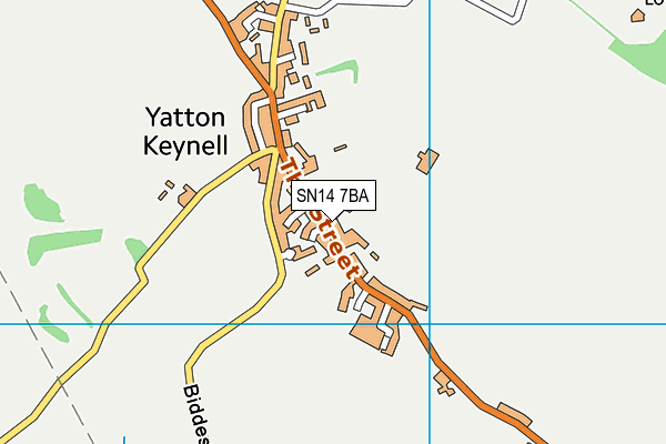 By Brook Valley CofE Primary School map (SN14 7BA) - OS VectorMap District (Ordnance Survey)
