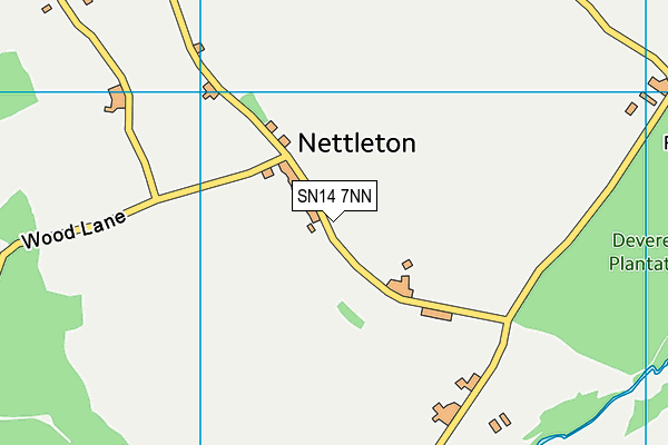 SN14 7NN map - OS VectorMap District (Ordnance Survey)