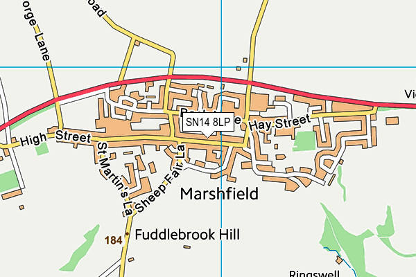 Map of HEDGEMEAD COURT MANAGEMENT COMPANY LIMITED at district scale