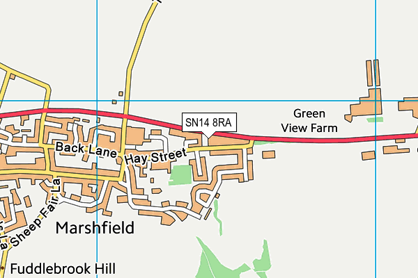 Map of MATTHEW RICHARD MARTIN LIMITED at district scale