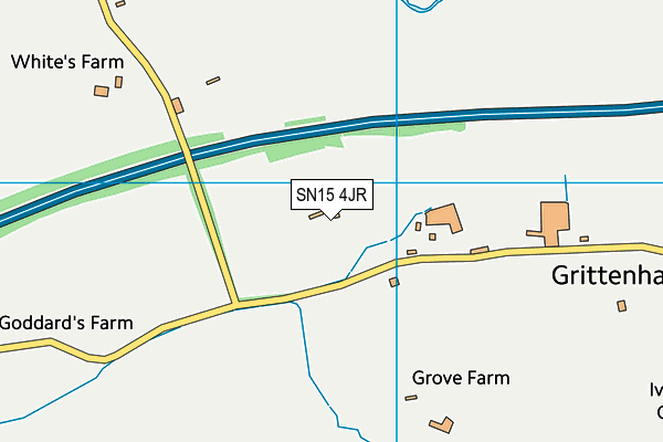 SN15 4JR map - OS VectorMap District (Ordnance Survey)