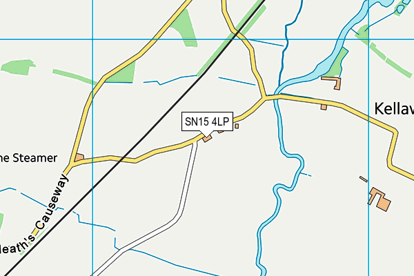 SN15 4LP map - OS VectorMap District (Ordnance Survey)