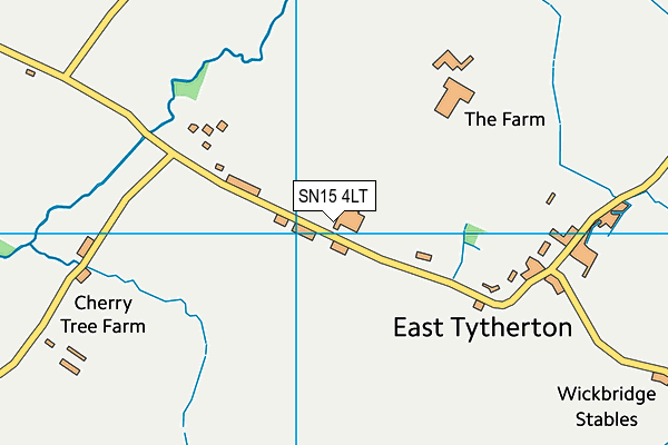 East Tytherton Maud Heath School (Closed) map (SN15 4LT) - OS VectorMap District (Ordnance Survey)