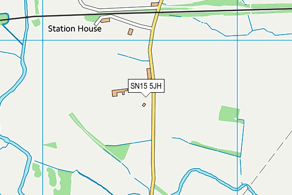 SN15 5JH map - OS VectorMap District (Ordnance Survey)