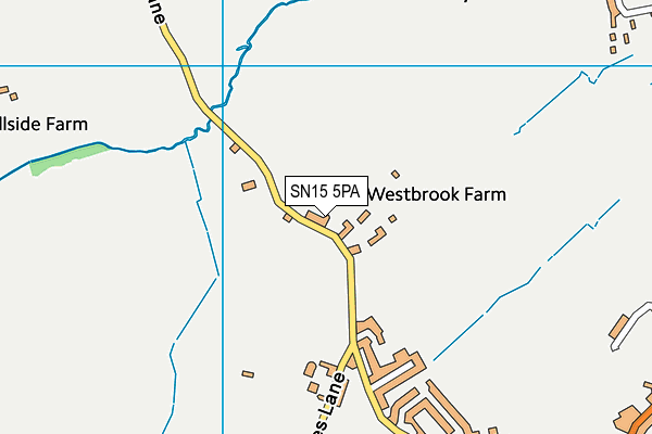 SN15 5PA map - OS VectorMap District (Ordnance Survey)