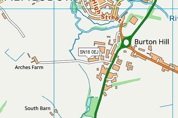 Map of BARN OWL BOOKS LTD at district scale