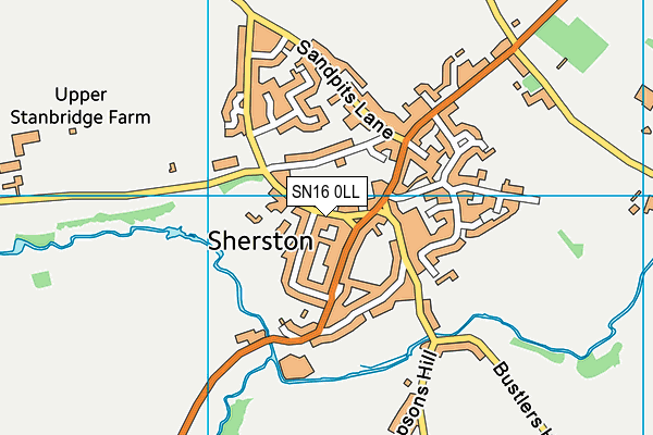 Map of JENNY LAWRENCE-SMITH LTD at district scale