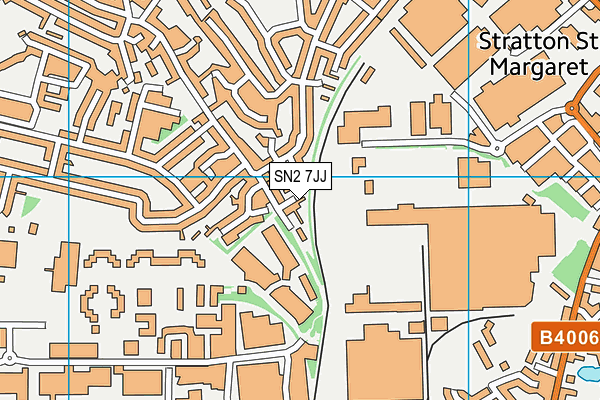 SN2 7JJ map - OS VectorMap District (Ordnance Survey)