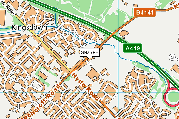 Map of AKERS DEVELOPMENTS LTD at district scale