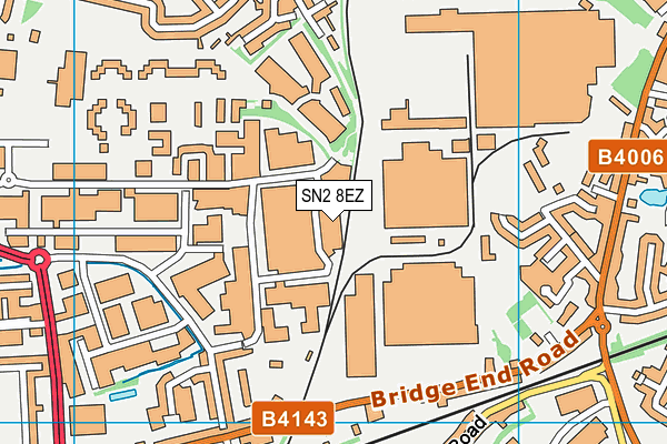 SN2 8EZ map - OS VectorMap District (Ordnance Survey)