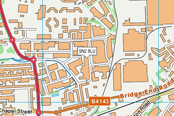 SN2 8LU map - OS VectorMap District (Ordnance Survey)