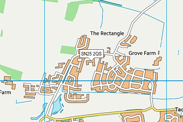 Tadpole Farm CofE Primary Academy map (SN25 2QS) - OS VectorMap District (Ordnance Survey)