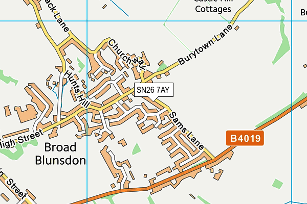 Map of BEEFY'S SKIPS LTD at district scale