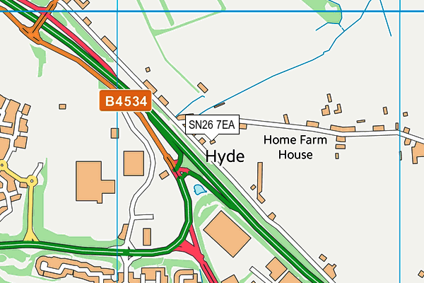 Map of GIBBS SURFACING LIMITED at district scale