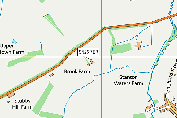 SN26 7ER map - OS VectorMap District (Ordnance Survey)