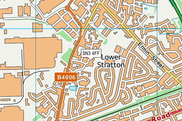 SN3 4FF map - OS VectorMap District (Ordnance Survey)