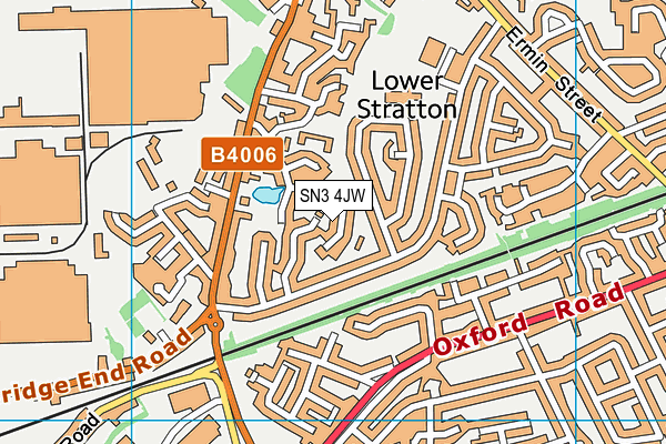 SN3 4JW map - OS VectorMap District (Ordnance Survey)