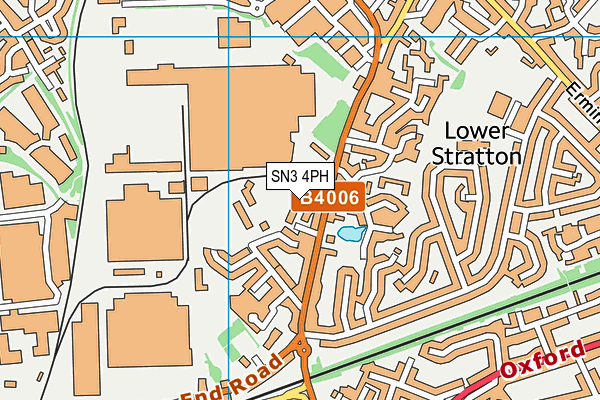 SN3 4PH map - OS VectorMap District (Ordnance Survey)