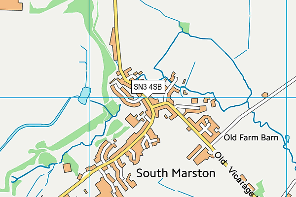 SN3 4SB map - OS VectorMap District (Ordnance Survey)