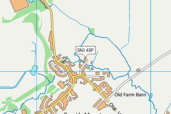 SN3 4SP map - OS VectorMap District (Ordnance Survey)