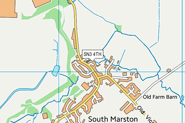 SN3 4TH map - OS VectorMap District (Ordnance Survey)