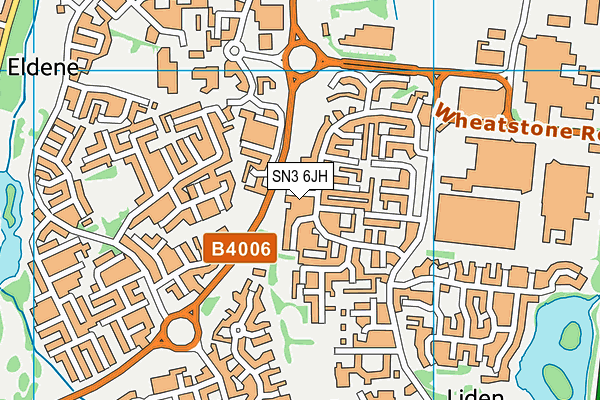 SN3 6JH map - OS VectorMap District (Ordnance Survey)