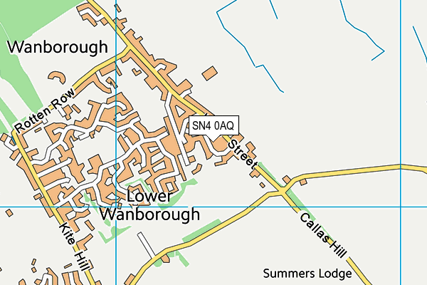 SN4 0AQ map - OS VectorMap District (Ordnance Survey)