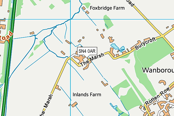 Map of ROBSON NETHER FENN LIMITED at district scale