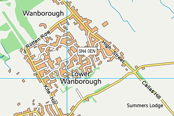 SN4 0EN map - OS VectorMap District (Ordnance Survey)