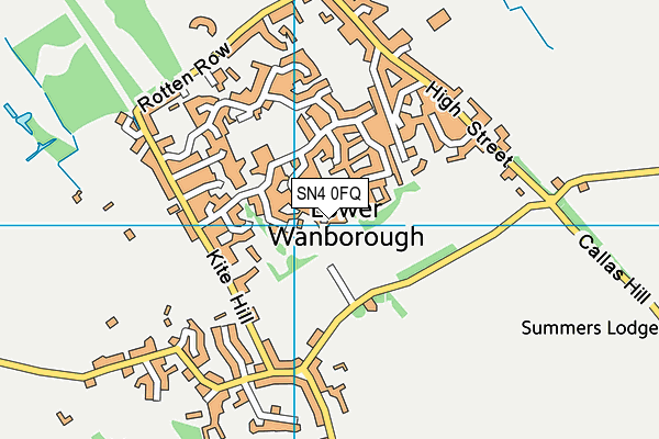 SN4 0FQ map - OS VectorMap District (Ordnance Survey)