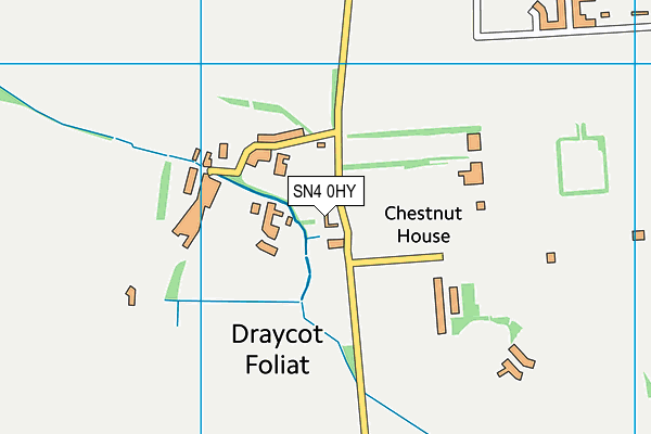 SN4 0HY map - OS VectorMap District (Ordnance Survey)