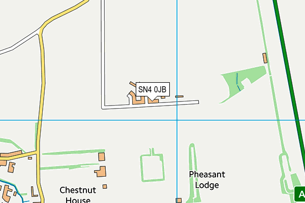 SN4 0JB map - OS VectorMap District (Ordnance Survey)